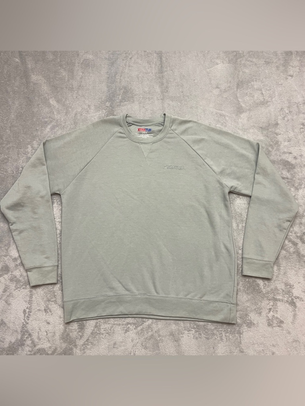 XtraTuf Mens Gray Sweatshirt Men’s Size Large